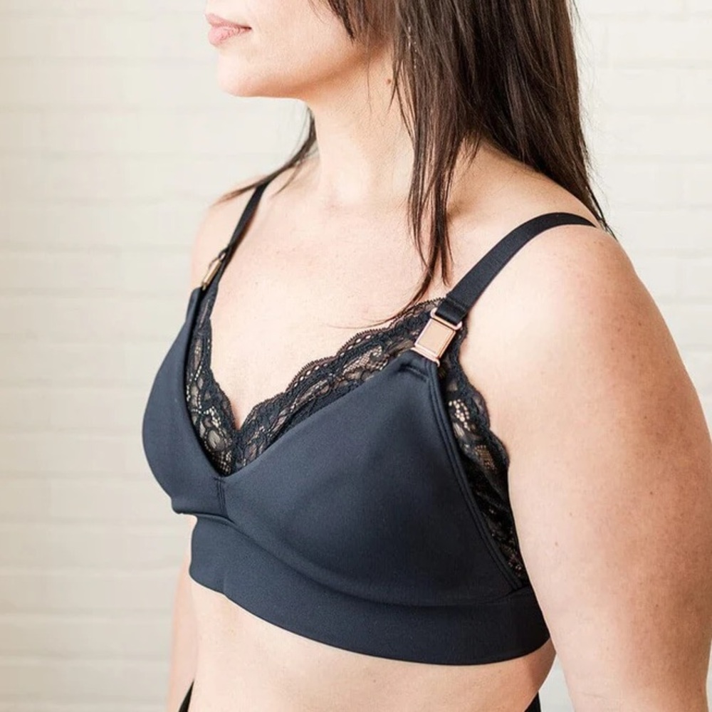 Davin & Adley Ella Lace Maternity Nursing Pumping Bralette